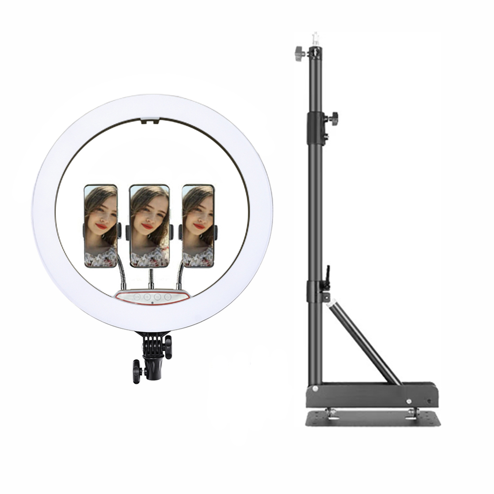 Photography Lighting Triangle - Wall Mounted Ceiling 18in LED Ring