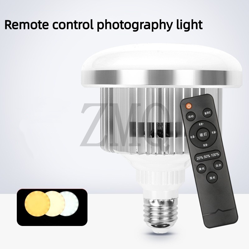 Photography Lighting Accessories - E27 85W 155W Lamp 3200K-5500K LED