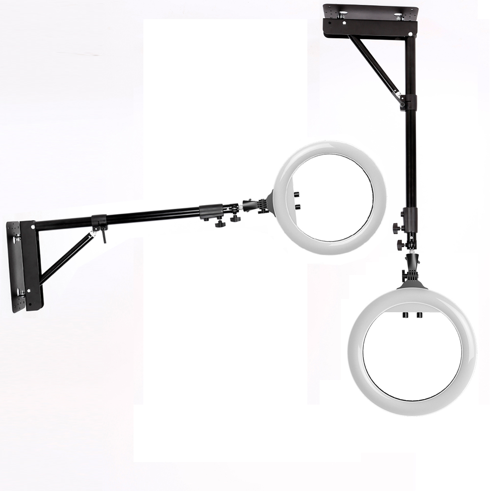 Photography Lighting Triangle - Wall Mounted Ceiling 18in LED Ring