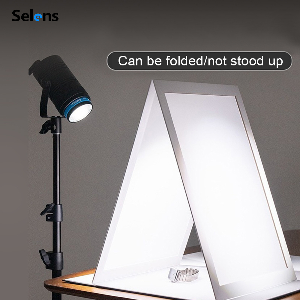 Jewelry Photography Lighting Kit - Selens Tabletop Light Photography Diffuser Board