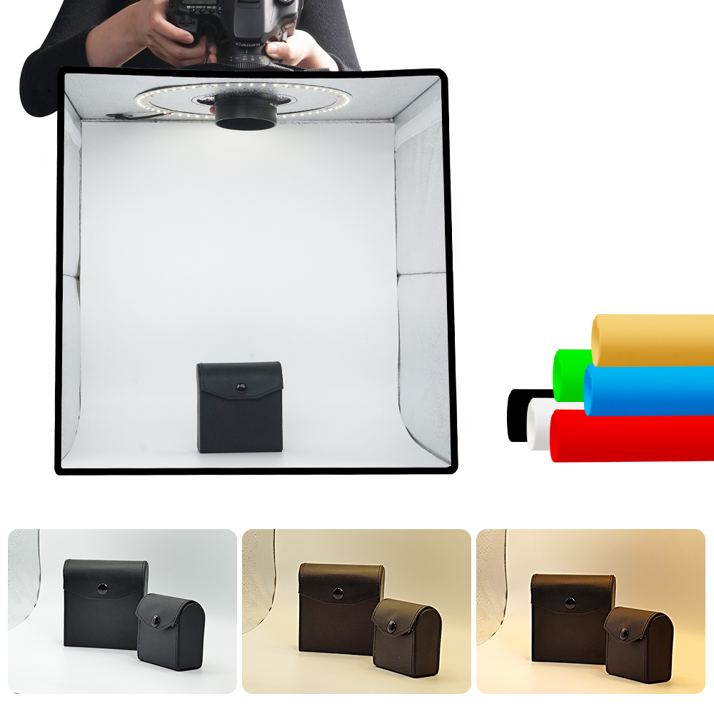 Photography Lighting Kits - Lightdow Dimmable Photo Box LED Light
