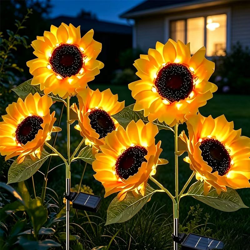 2 Pack Solar Sunflower Outdoor - огляд і ціна Flower Photography Led Lighting Pack