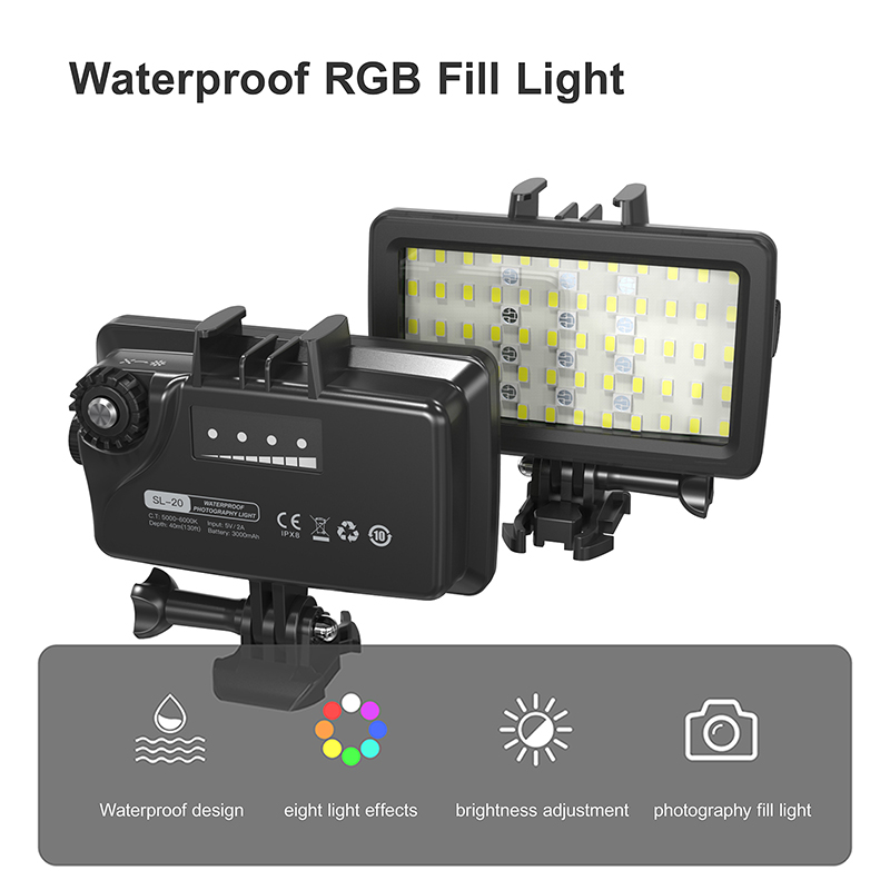 RGB/LED Fill Light for Underwa - огляд і ціна Photography Lighting Rgb