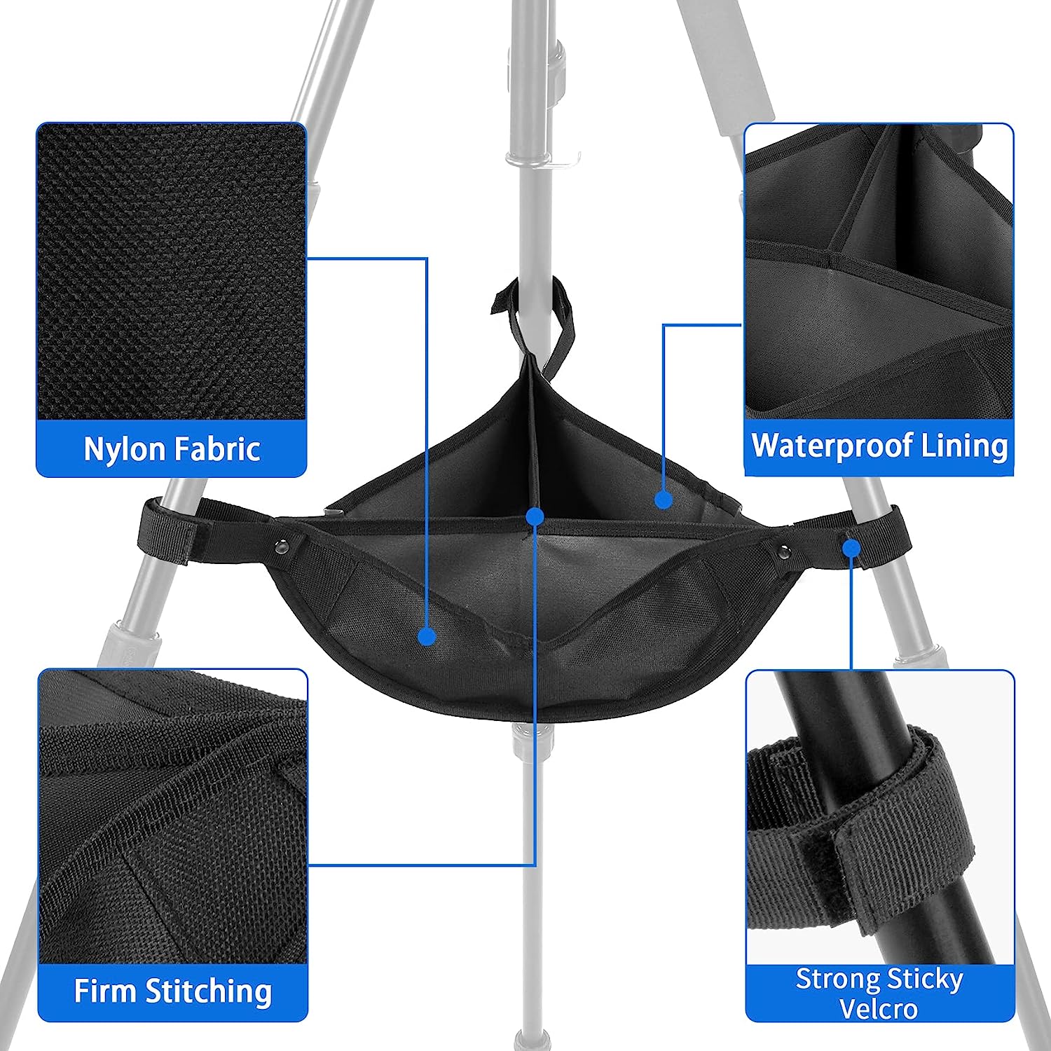 Selens Tripod Weight Bag Black - огляд і ціна Photography Lighting Weight Bags