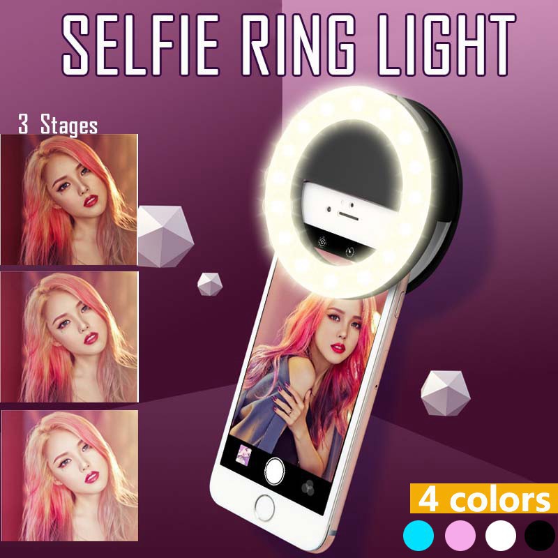 LED Selfie Ring Light 3 Level  - огляд і ціна Photography Lighting Game