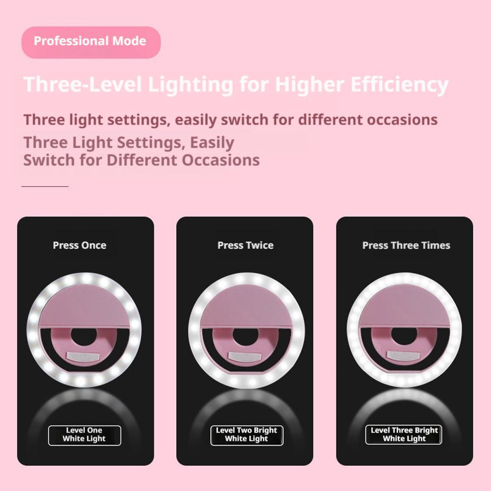 Clip On Selfie Ring Light Rech - огляд і ціна Photography Lighting Game