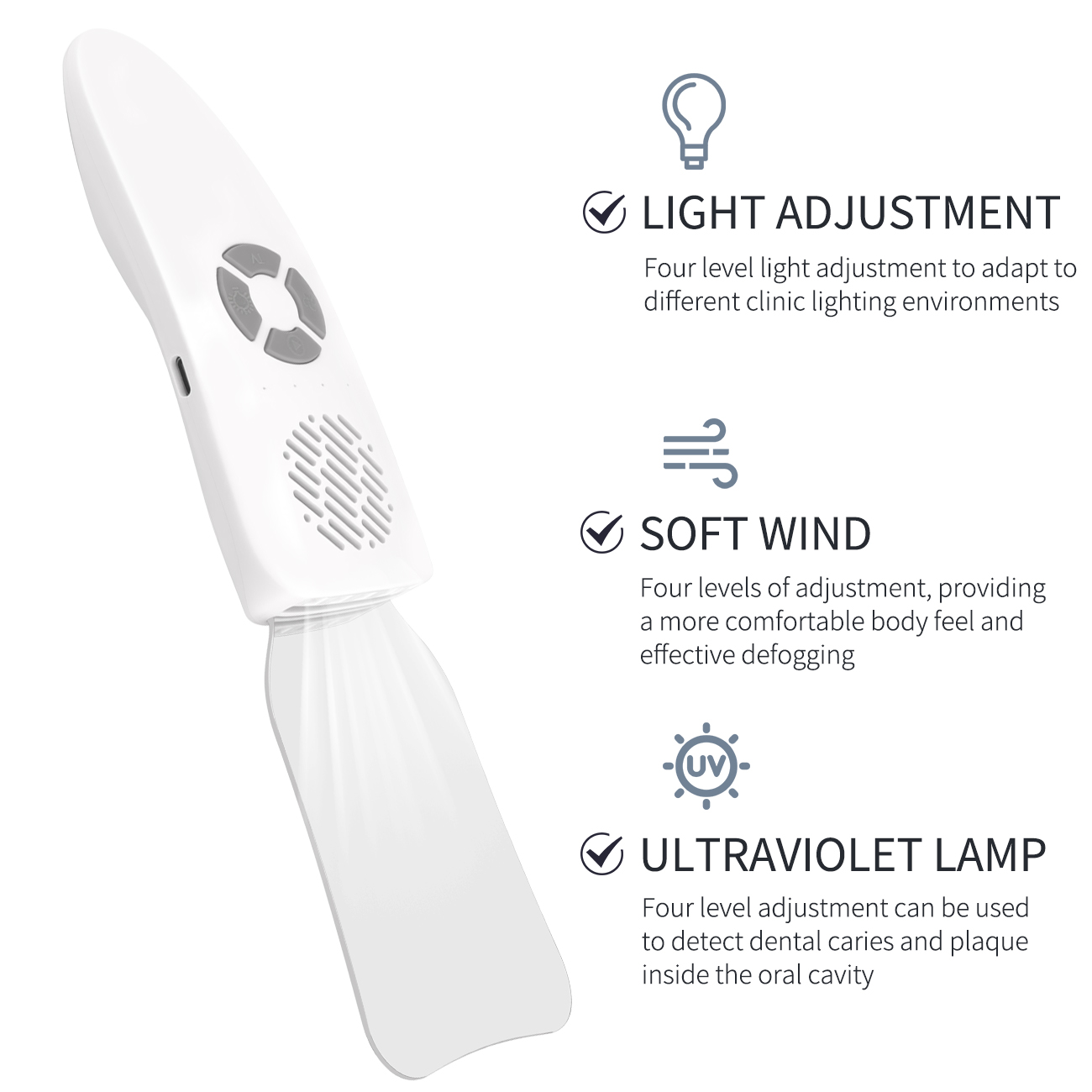 Dental Anti-Fog Mirrors Kit Mi - огляд і ціна Photography Lighting Kits