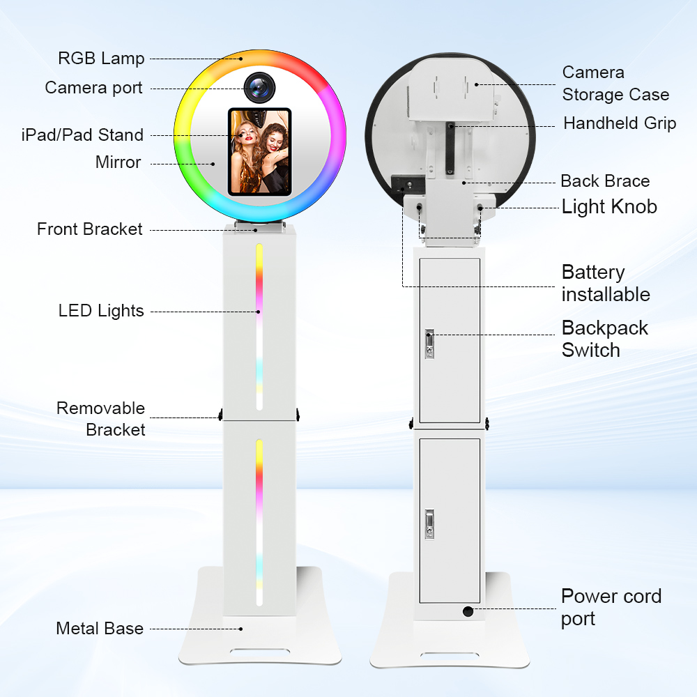 DSLR Photo Booth Machines Suit - огляд і ціна Photography Lighting Rgb