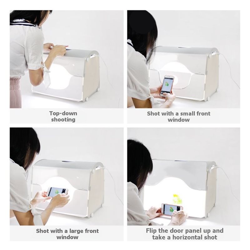 DT24 LED Photo Light Box Dimma - огляд і ціна Jewelry Photography Lighting Kit