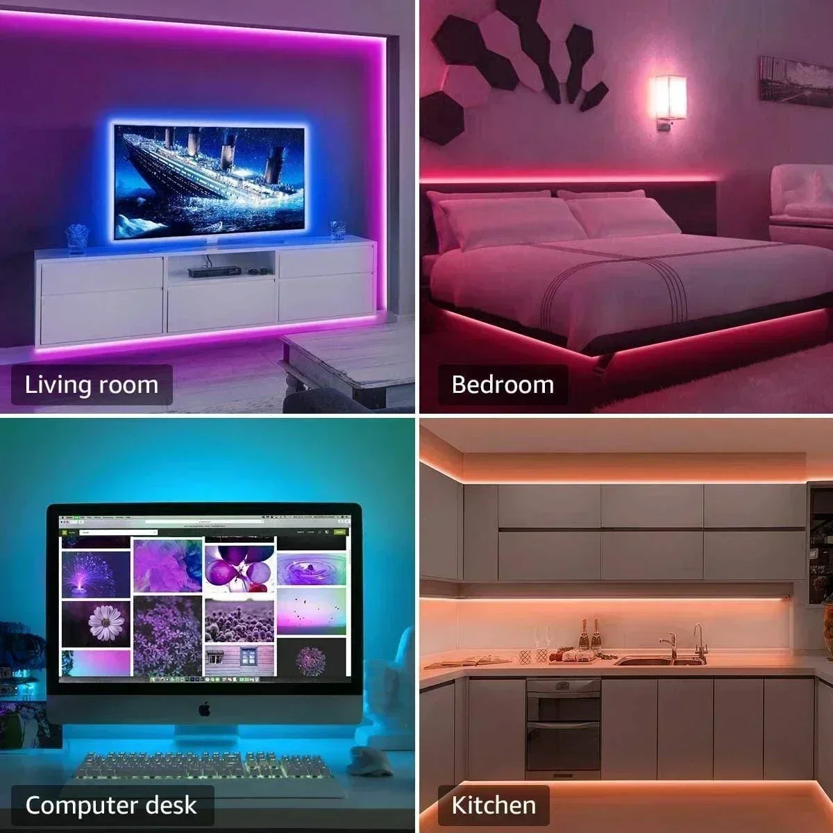 Smart RGB LED Gaming Light Str - огляд і ціна Photography Lighting Game