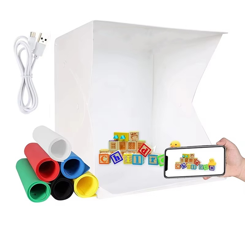 Folding Lightbox Portable Phot - огляд і ціна Photography Lighting Kits