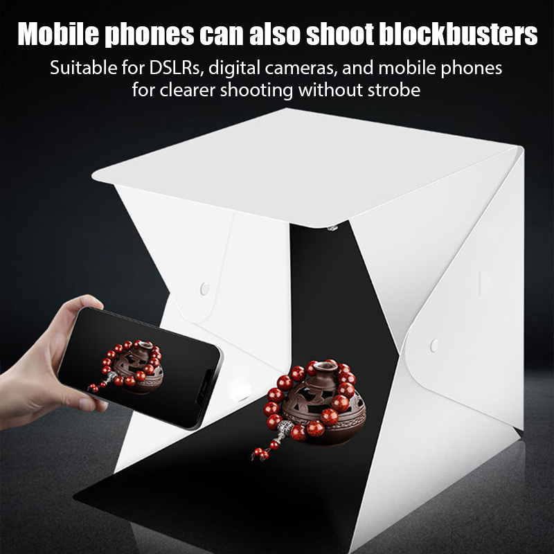 Folding Lightbox Portable Phot - огляд і ціна Photography Lighting Kits