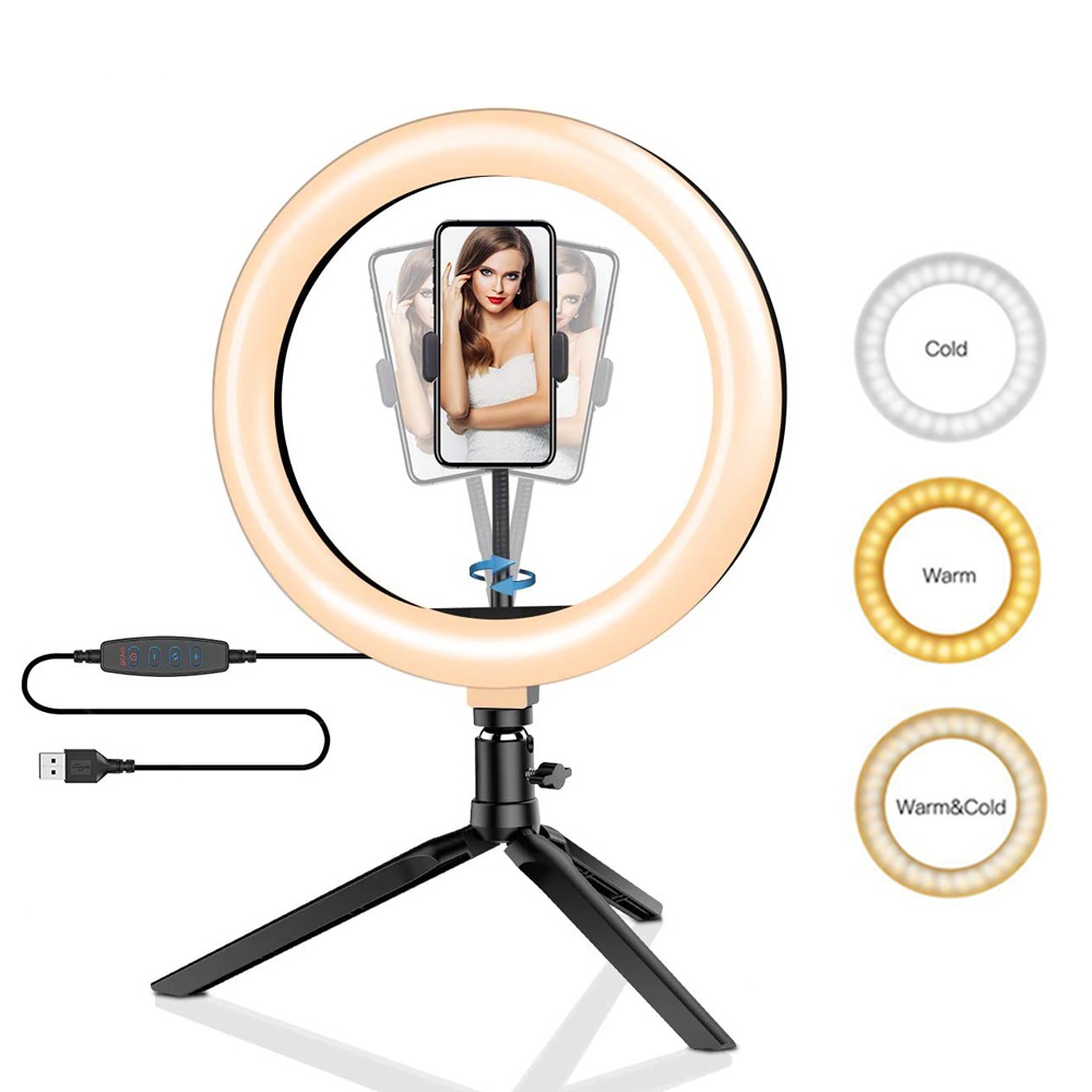 26cm 10 inch Led Ring Selfie L - огляд і ціна Photography Lighting Kits