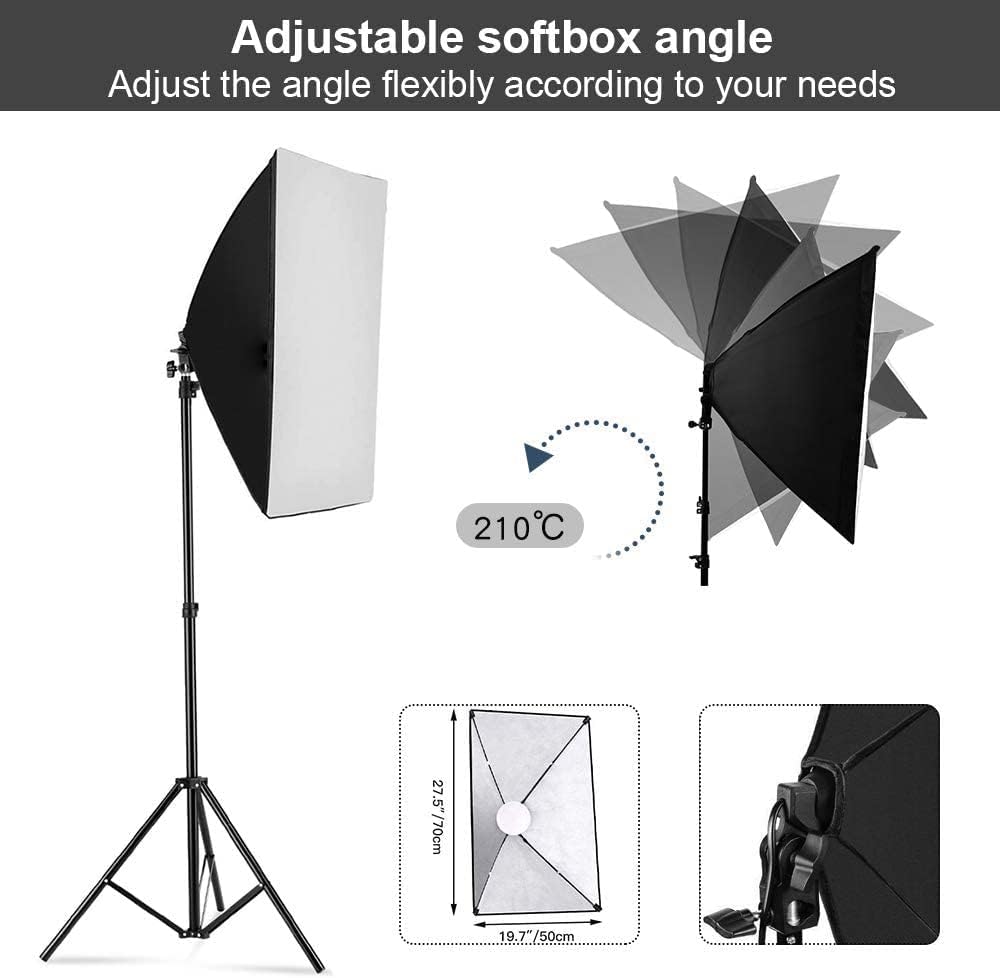 Photography Softbox Lighting K - огляд і ціна Photography Lighting Kits