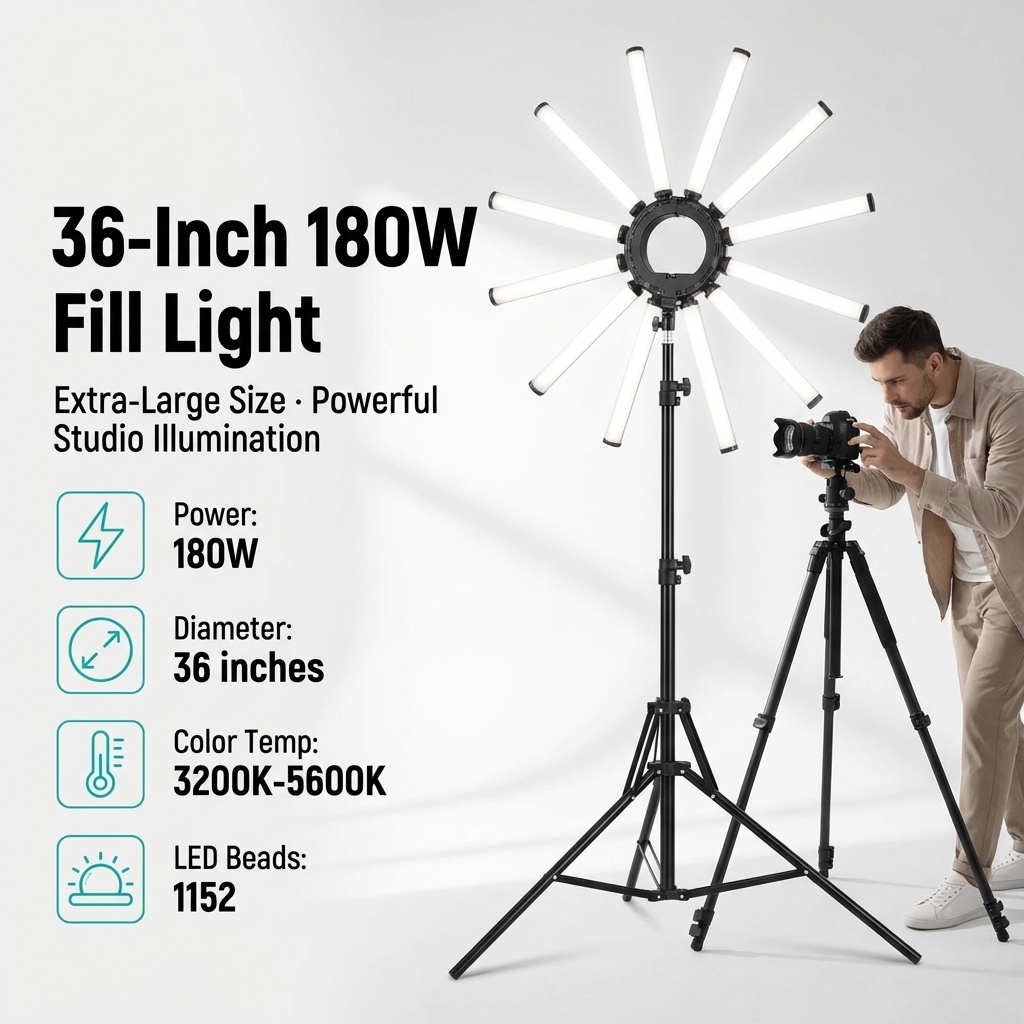 12 Arms Multi Tube Photography - огляд і ціна Photography Lighting Kits