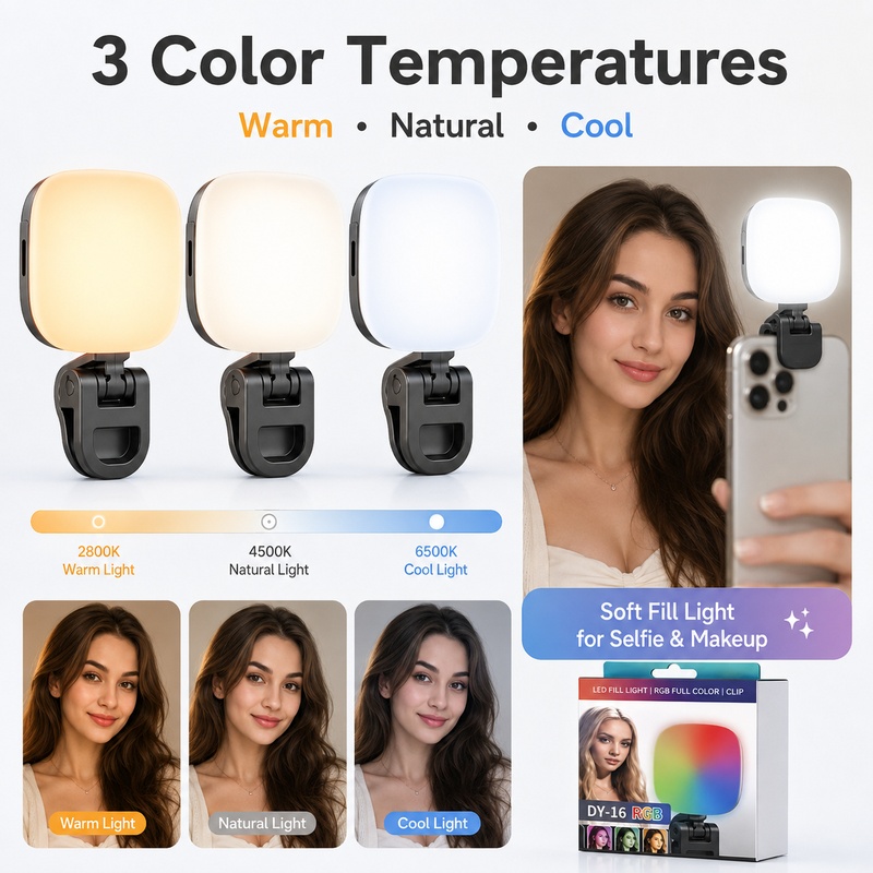 Portable RGB LED Fill Light Po - огляд і ціна Photography Lighting Rgb