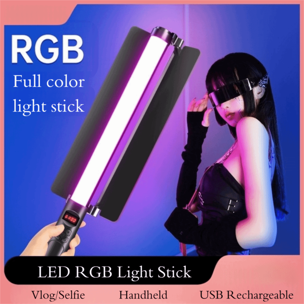 Handheld LED RGB Light Stick C - огляд і ціна Photography Lighting Rgb