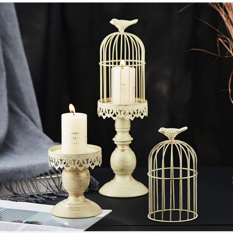 Vintage Birdcage Candle Holder - огляд і ціна Vintage Photography Lighting