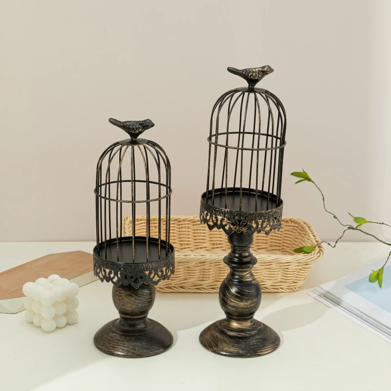 Vintage Birdcage Candle Holder - огляд і ціна Vintage Photography Lighting