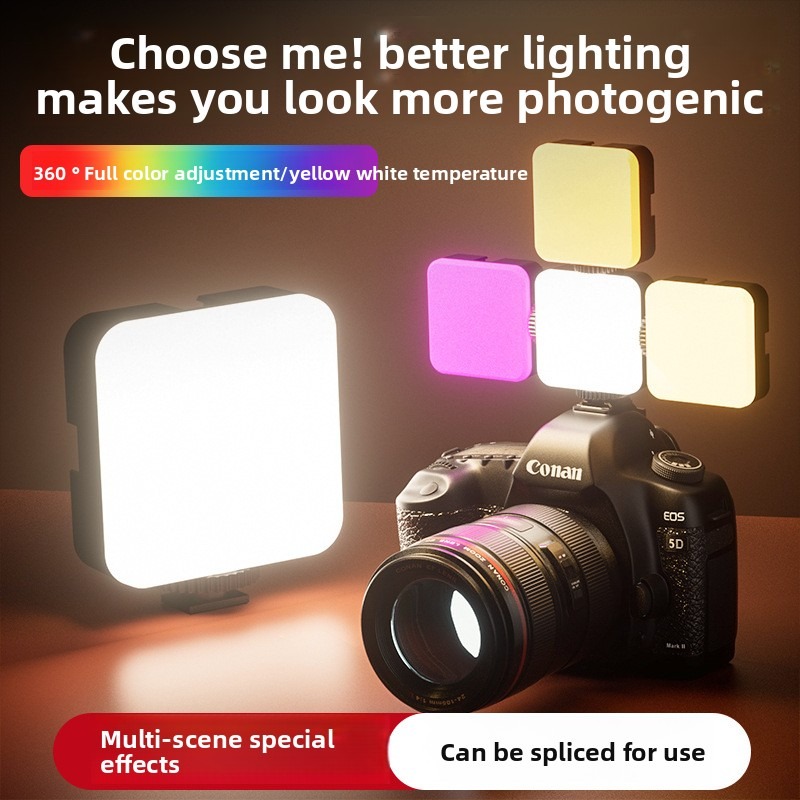 RGB Pocket Light Outdoor Photo - огляд і ціна Photography Lighting Game