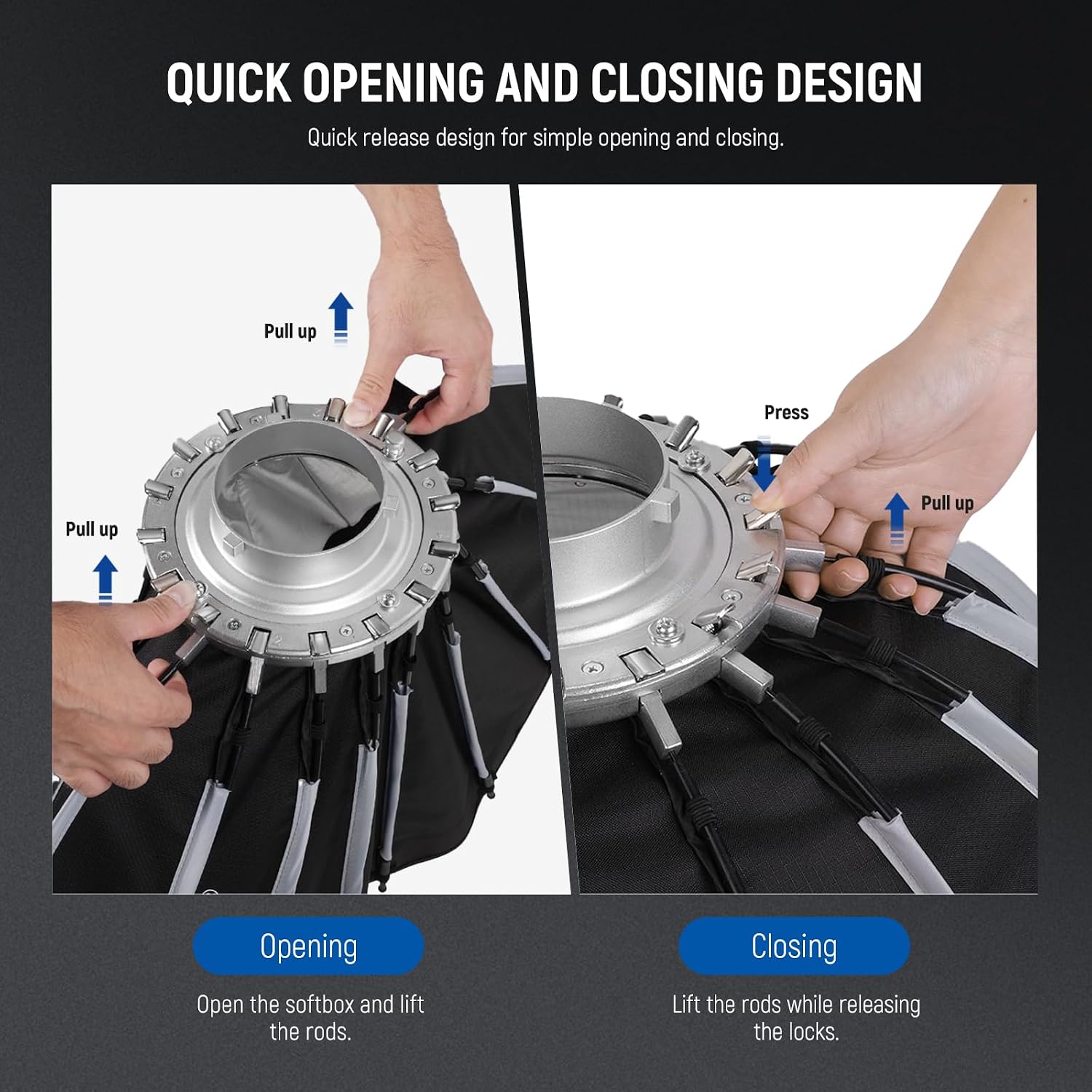 Parabolic Softbox with Bowens  - огляд і ціна Photography Lighting Kits