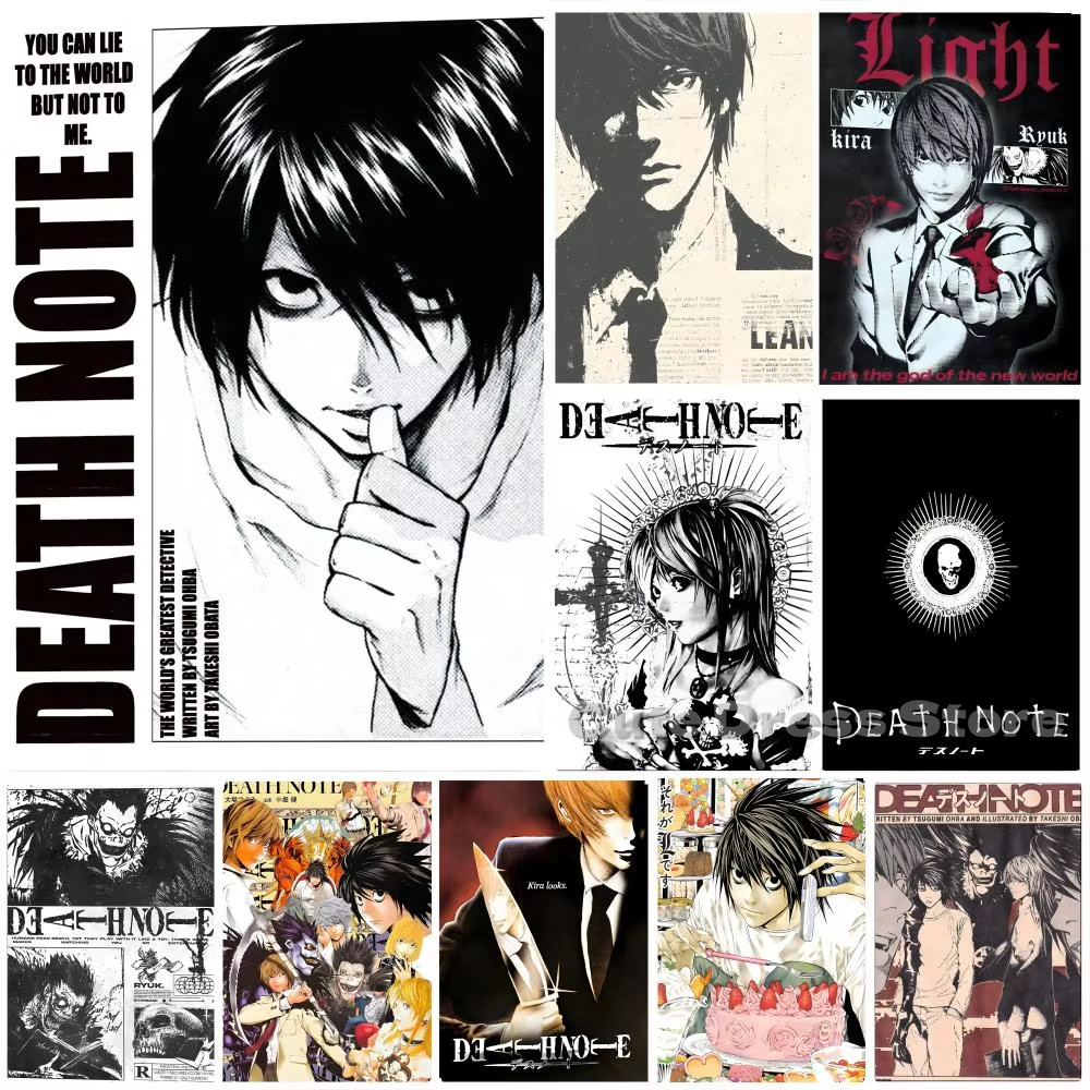 Death Note Canvas Print Unfram - огляд і ціна Photography Lighting Game