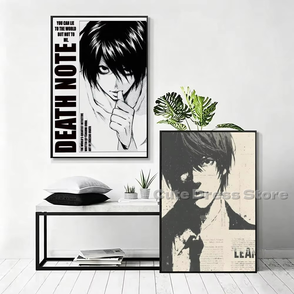 Death Note Canvas Print Unfram - огляд і ціна Photography Lighting Game