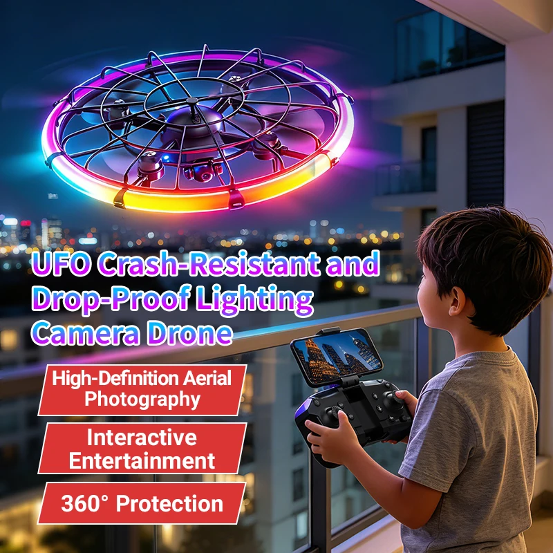 JJRC H145 UFO RC Drone with Du - огляд і ціна Photography Lighting Game