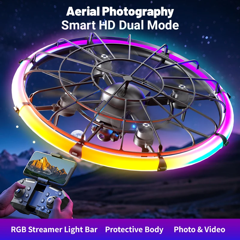JJRC H145 UFO RC Drone with Du - огляд і ціна Photography Lighting Game