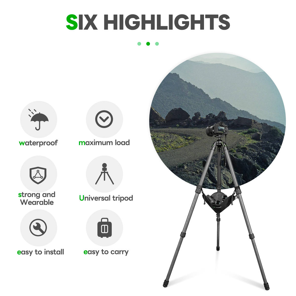 FANAUE Tripod Stone Bag Studio - огляд і ціна Photography Lighting Weight Bags