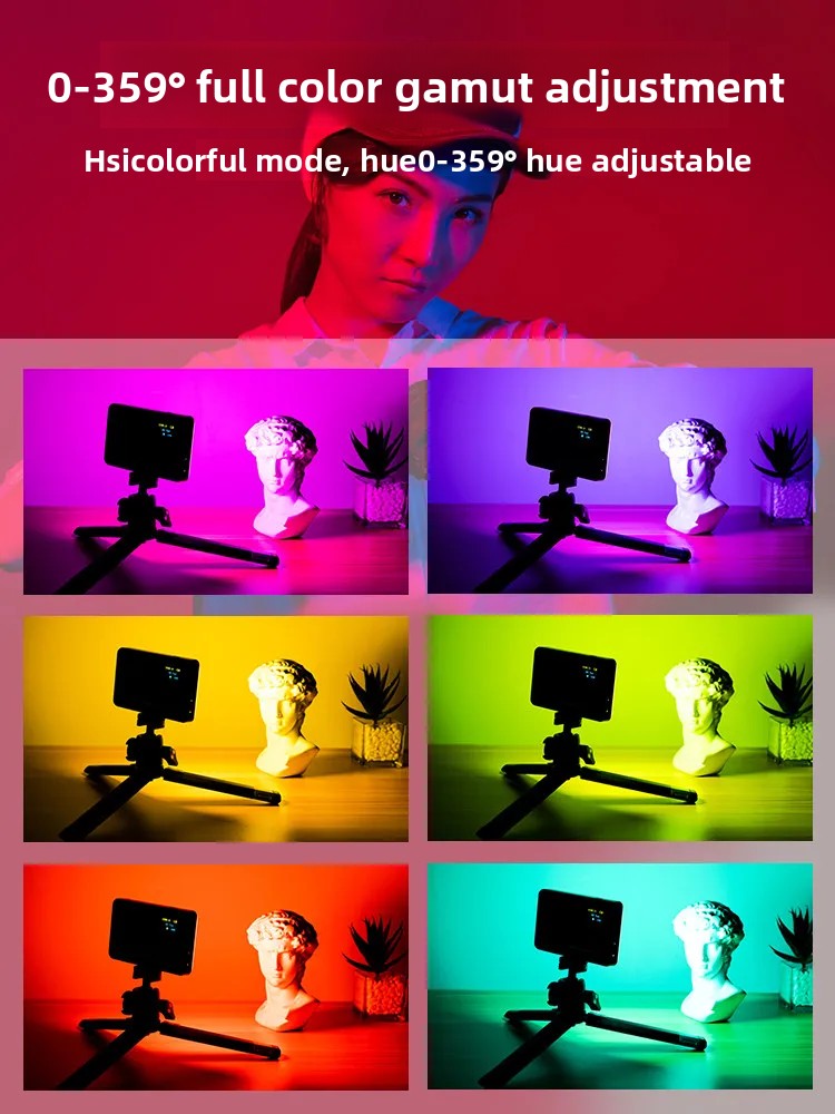 Ulanzi VL120 RGB Camera Video  - огляд і ціна Photography Lighting Rgb