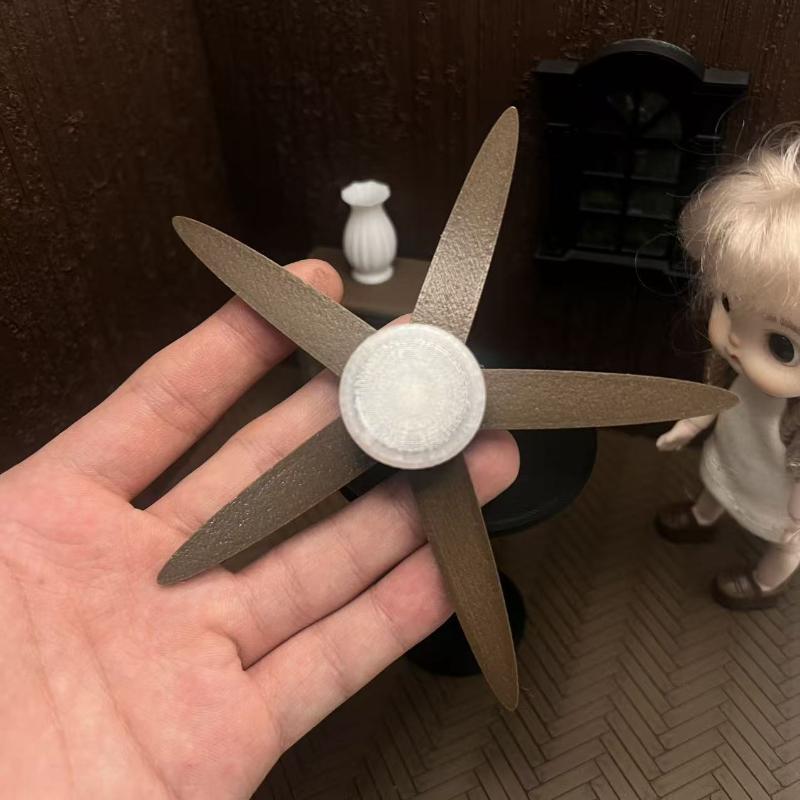 Miniature Ceiling Fan with LED - огляд і ціна Vintage Photography Lighting