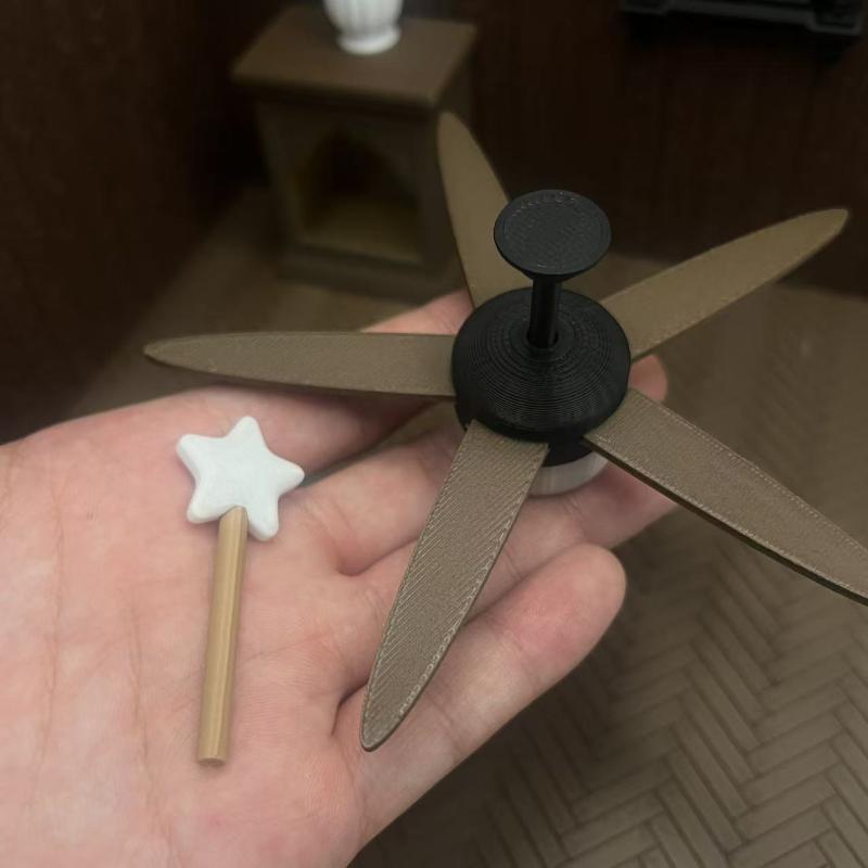 Miniature Ceiling Fan with LED - огляд і ціна Vintage Photography Lighting