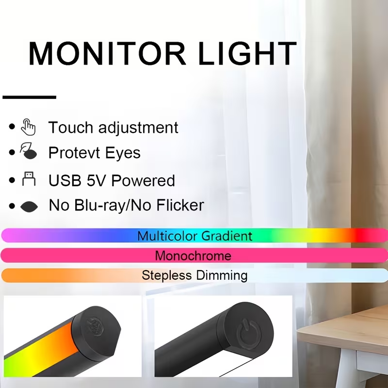 LED Computer Screen Hanging Li - огляд і ціна Photography Lighting Game