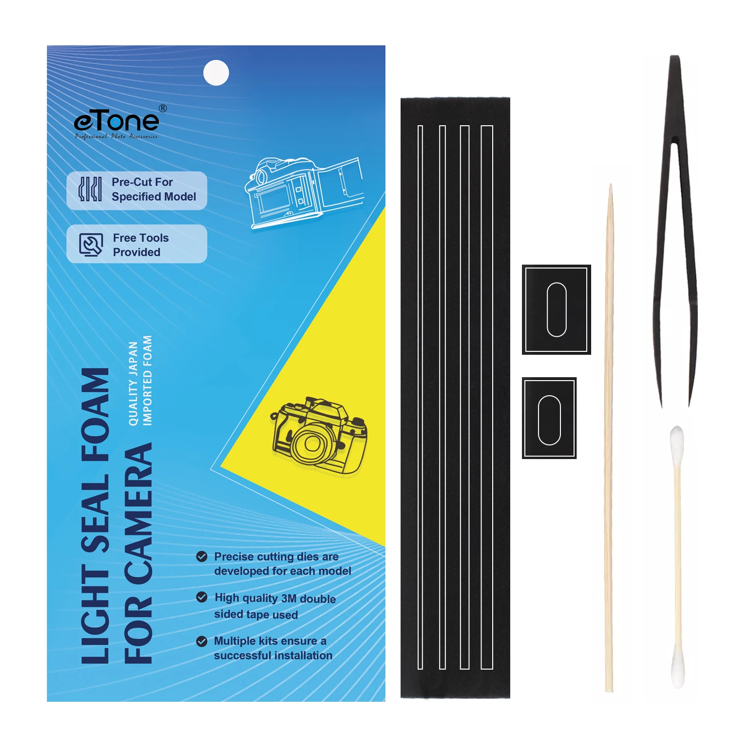 eTone Pre-cut Light Seal Foam  - огляд і ціна Vintage Photography Lighting
