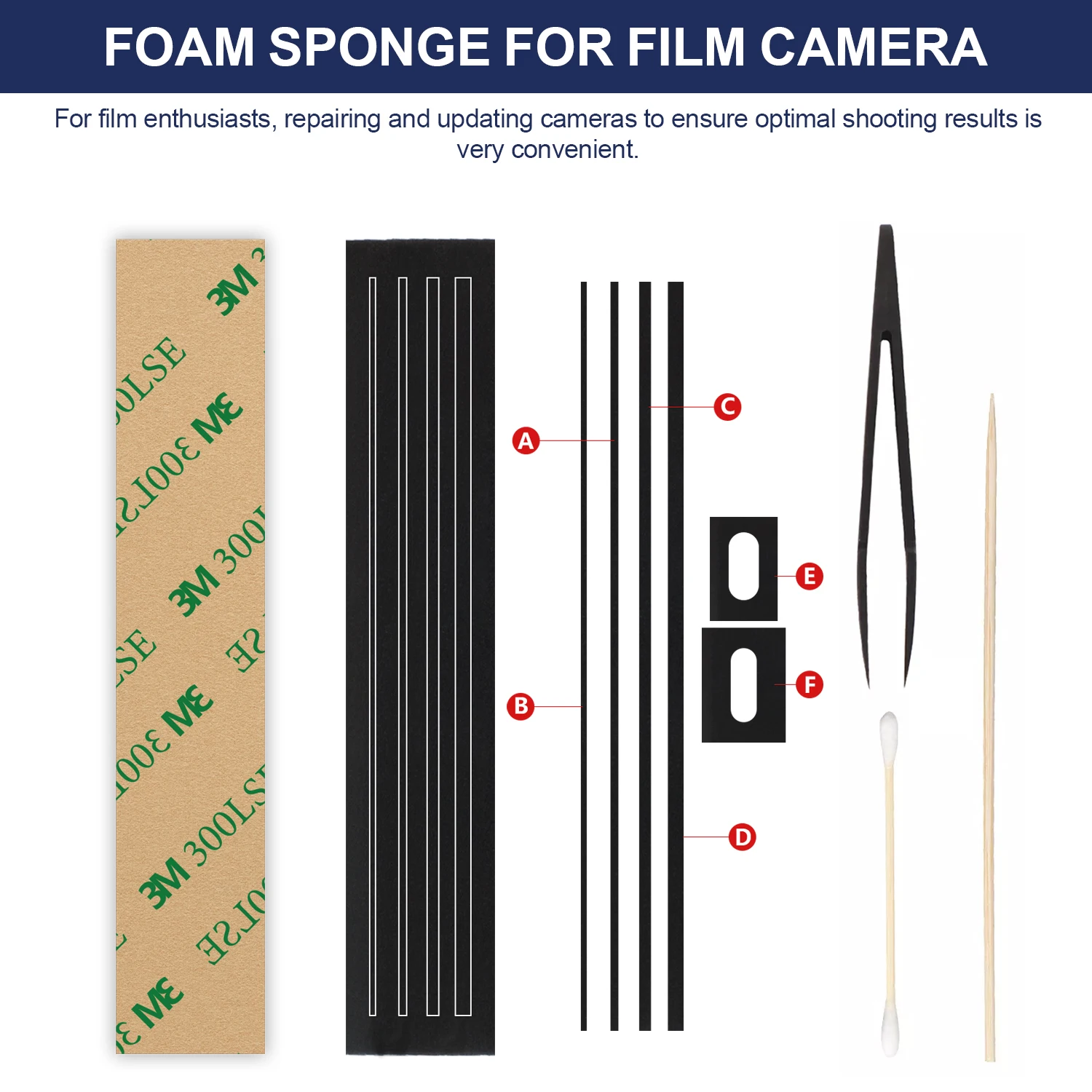 eTone Pre-cut Light Seal Foam  - огляд і ціна Vintage Photography Lighting