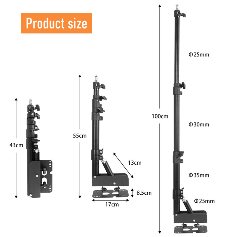 Metal Wall Mounting Light Stan - огляд і ціна Photography Lighting Triangle