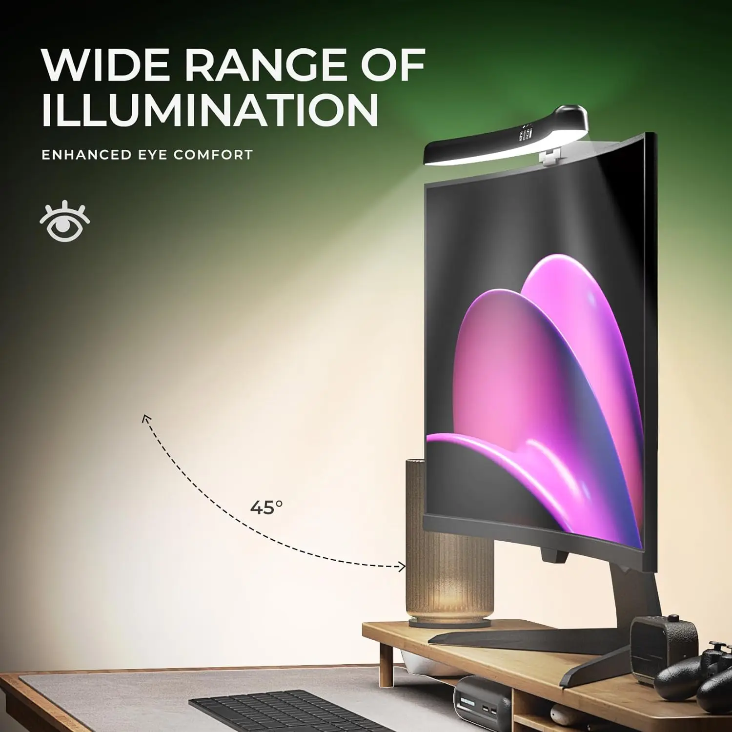 Computer Monitor Light Bar RGB - огляд і ціна Photography Lighting Game